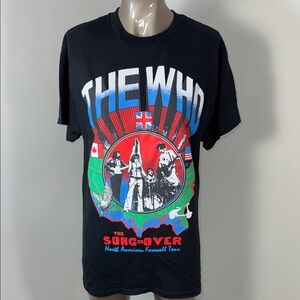 The Who “The Song Is Over” North American Farewell Tour Official T-Shirt NWOT 🎸